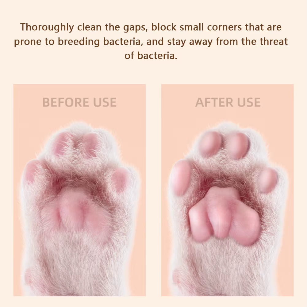 Dog Paw Trimmer with LED Light Fully Waterproof Portable Pet Hair Trimmer with Display Dog Clippers Grooming 18Mm Widen Blade