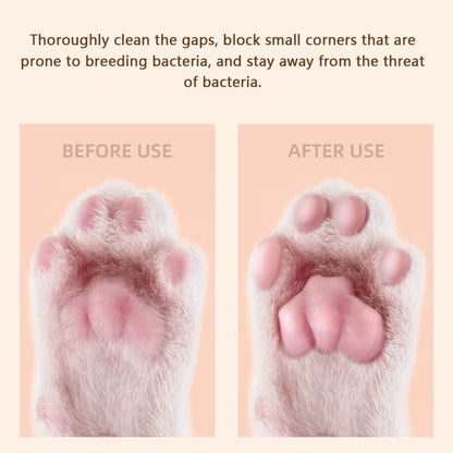 Dog Paw Trimmer with LED Light Fully Waterproof Portable Pet Hair Trimmer with Display Dog Clippers Grooming 18Mm Widen Blade